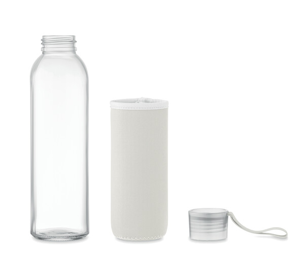 Fľaša z recyklovaného skla 500 ml Ebor - Béžová