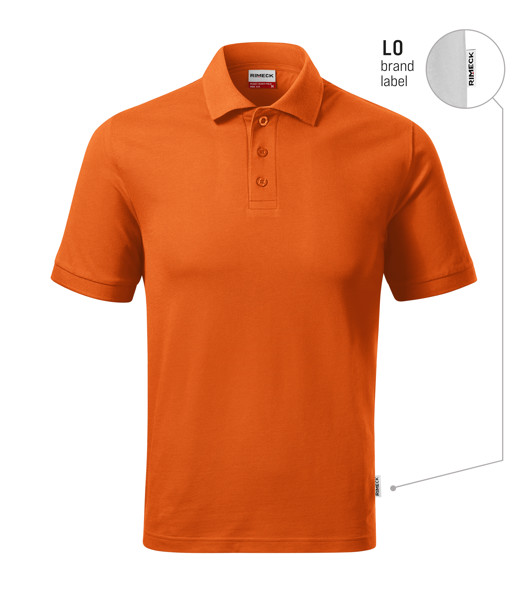 Polokošile Pánská Rimeck® Resist Heavy Polo - Oranžová 11 (Brand Label) / 4XL