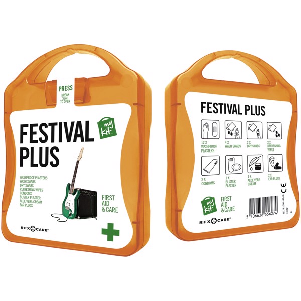 MyKit Festival Plus - Laranja transparente