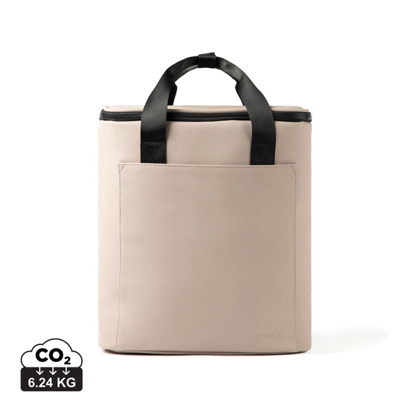 Hladilni nahrbtnik Vinga Baltimore, PU, ​​PEVA podloga - Greige