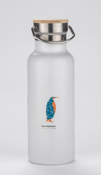 Travel bottle KAAN 500 ml - white
