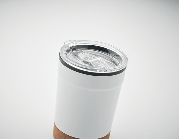 Kubek dwuściankowy 300 ml Nomu - Matt Silver