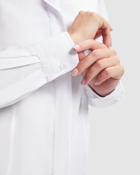 Sofia Woman Long Sleeve Shirt - White / L