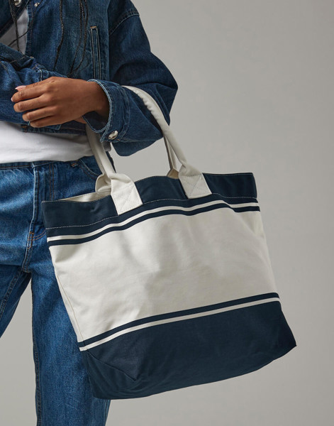 Canvas Deck Bag - Navy / Off White / ONE SIZE