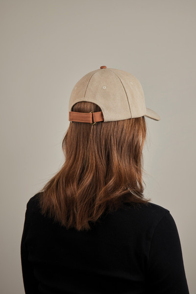VINGA Bosler AWARE™ canvas cap - Beige