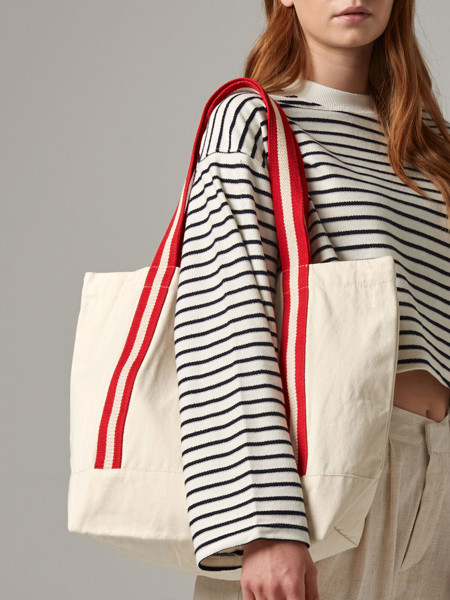 EarthAware® Organic Boat Bag - Natural / Amber