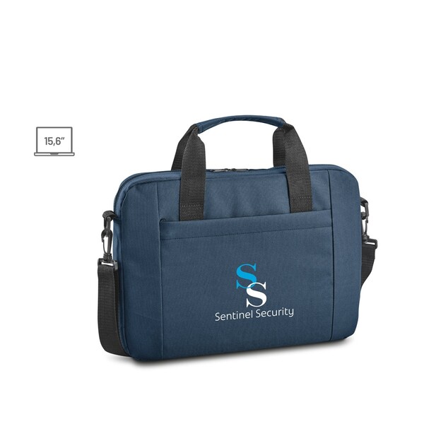 METZ. Torba za laptop 15'6'' od 600D poliester - Crna