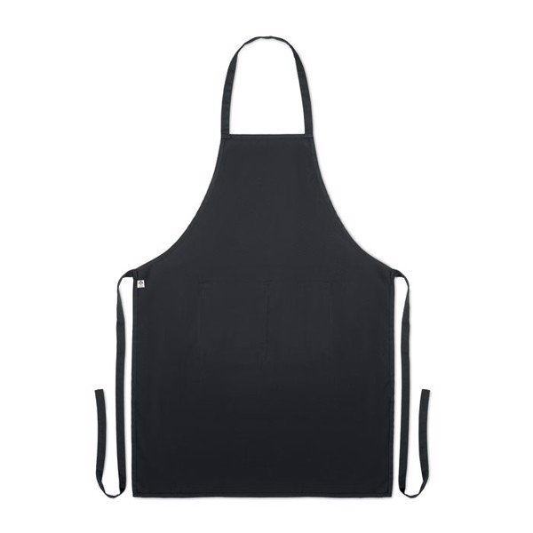 Organic cotton apron 200 gr/m² Raipur Colour - Black