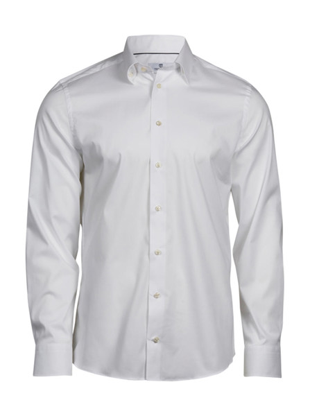 Stretch Luxury Shirt - White / M