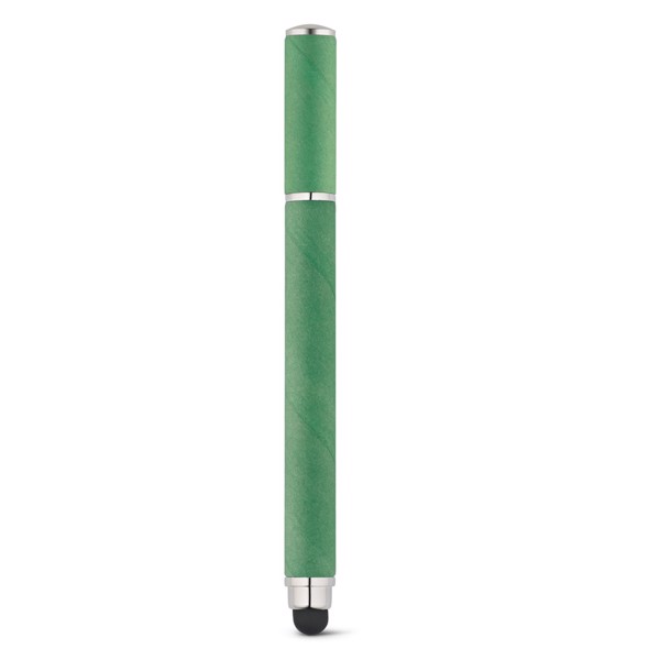 PAPYRUS. Kuličkové pero z kraftového papíru a ABS - Zelená