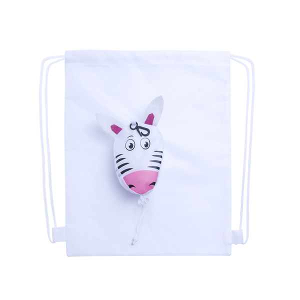 Mochila Plegable Kissa - Blanco