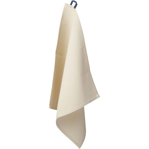 Panno da cucina in cotone riciclato da 200 g/m² Alora - Blu ghiaccio