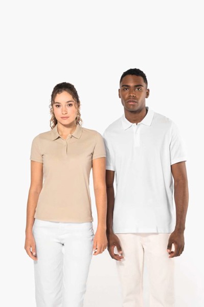 Ženska polo majica Organic 180 Piqué - Bijela / 3XL