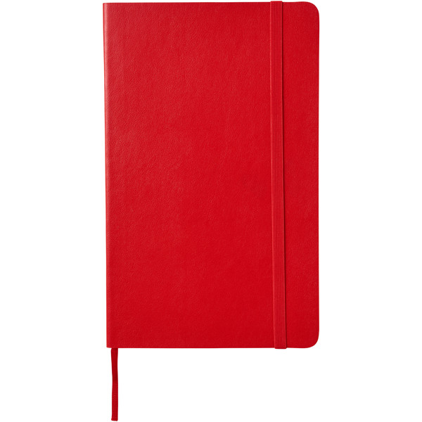 Moleskine Classic L soft cover notebook - squared - Scarlet Red