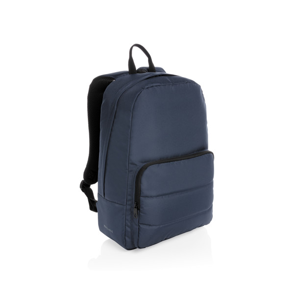 Sac à dos ordinateur 15,6" Impact en rPET AWARE™ - Bleu Marine