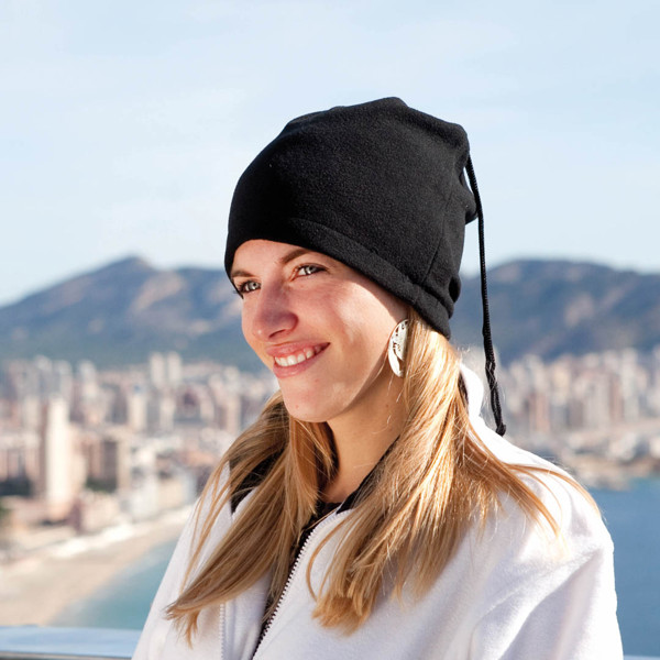 Aquecedor Pescoço Gorro Articos - Preto