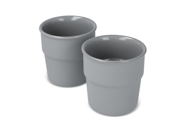 InSideOut Cup Fika mug set of 2 280ml - Gris