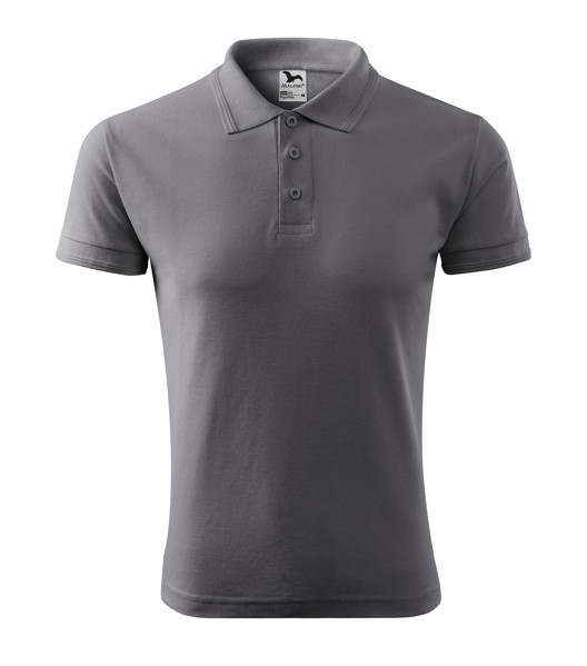 Polokošile Pánská Malfini® Pique Polo - Ocelově Šedá / 3XL