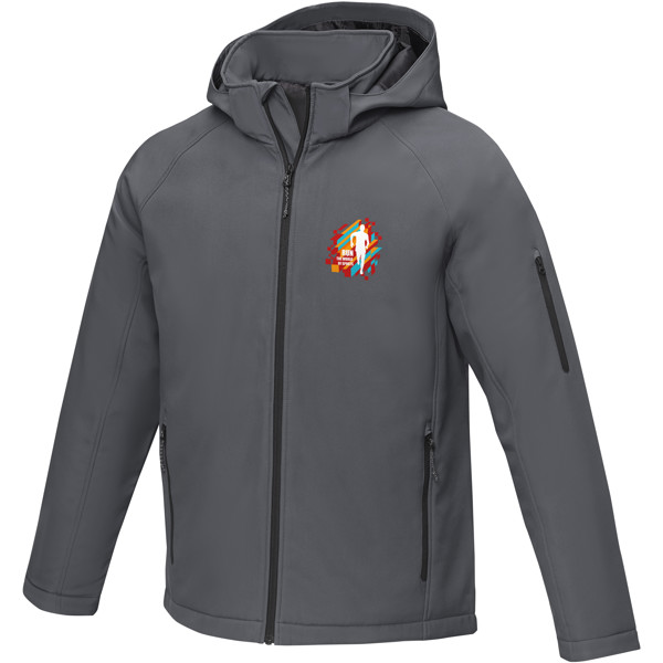 Veste softshell Notus matelassée pour homme - Gris storm / XL