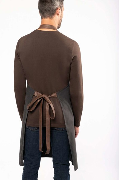 Vintage Cotton Apron - Vintage Charcoal