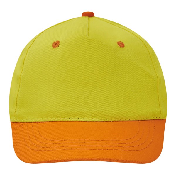 5-Panel-Cap Für Kinder Calimero - Gelb / Orange