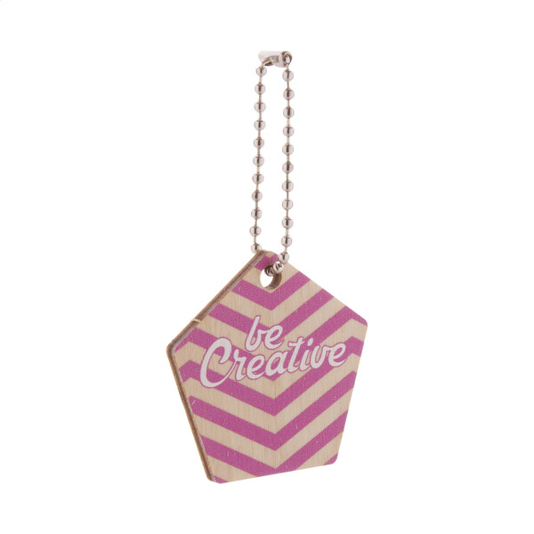 Porte-clés sur mesure CreaFob Wood