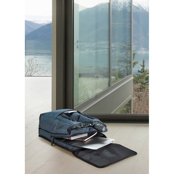TRAVELLER. laptop rygsæk foldebar 17" i 600D