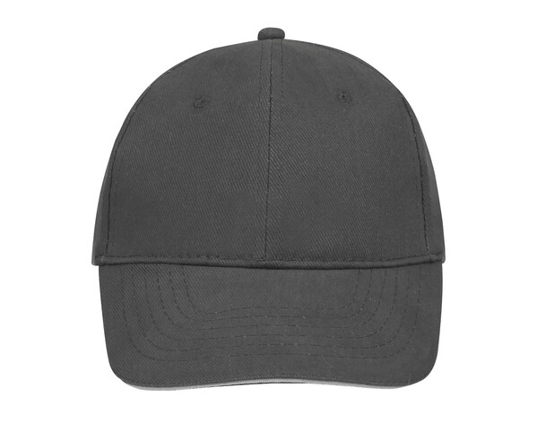 BONÉ BUFFALO CINZENTO/BRANCO