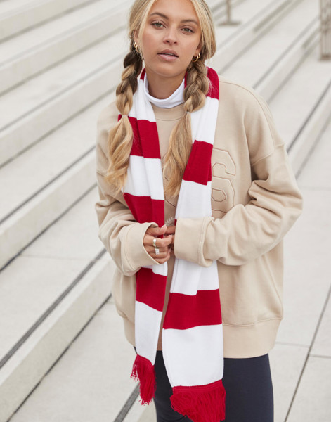 Stadium Scarf - Classic Red / White / ONE SIZE