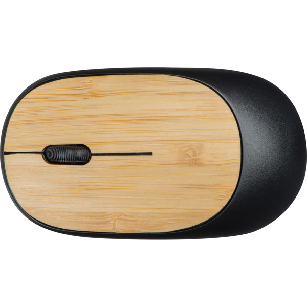 Bamboo computer mouse NOELIA - Black