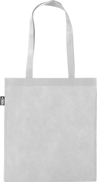 Recycled nonwoven (80 gr/m²) shopping bag Talisa - White