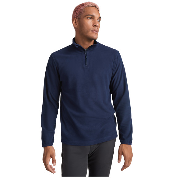Himalaya 1/4 Zip - Fleecepullover für Herren - schwarz / XL