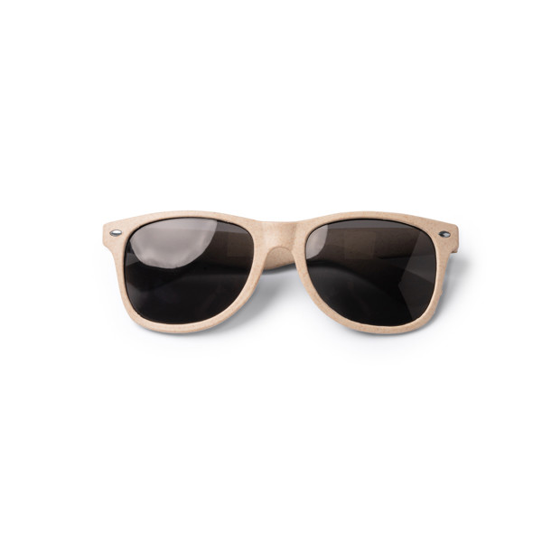 Personalized sunglasses with wheat fiber frame UV400