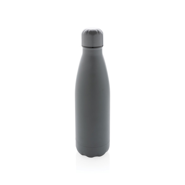 Bouteille isotherme en acier 500ml - Gris