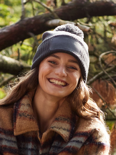 Snowstar Printers Beanie - Graphite Grey / Light Grey