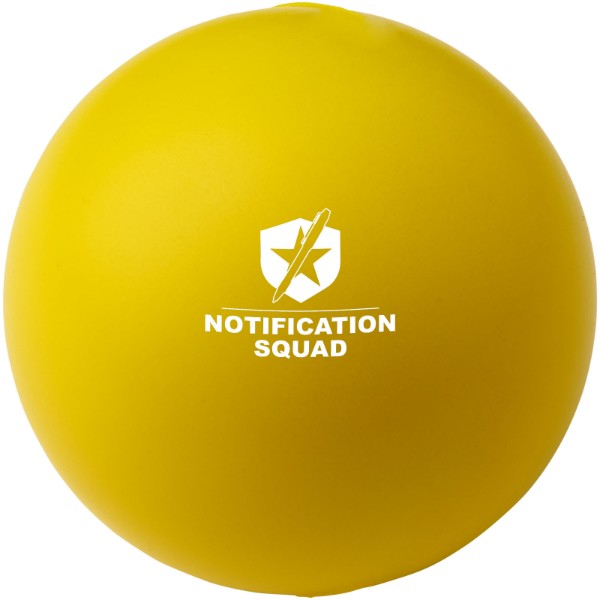 Cool round stress reliever - Yellow