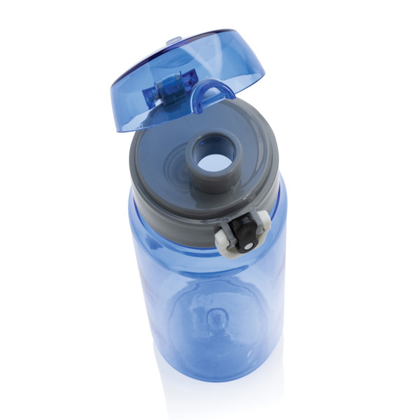 Bouteille d'eau 600ml étanche en rPET RCS Yide - Bleu