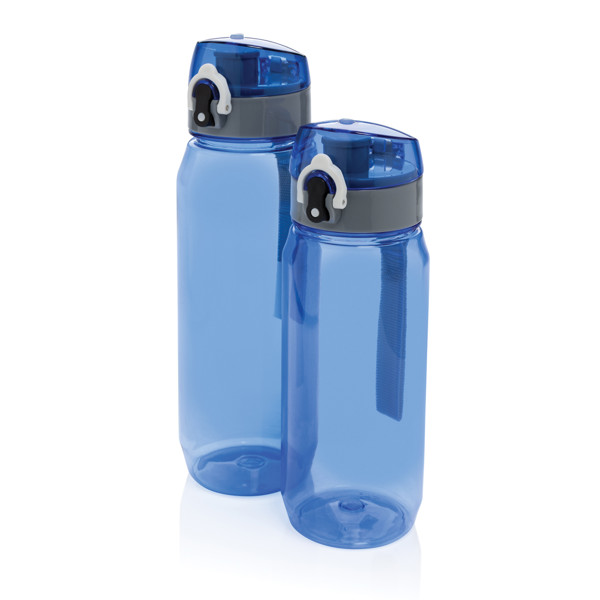 Bouteille d'eau 600ml étanche en rPET RCS Yide - Bleu