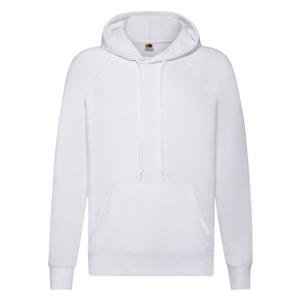 Kids Sweatshirt Lightweight Hooded S - White / 9-11