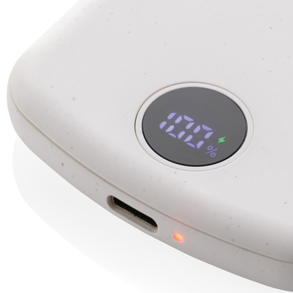 MagBoost magnetic powerbank 5000 mAh, 15W wireless - White