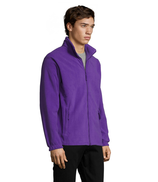 NORTH casaco polar homem - Roxo EscuroS