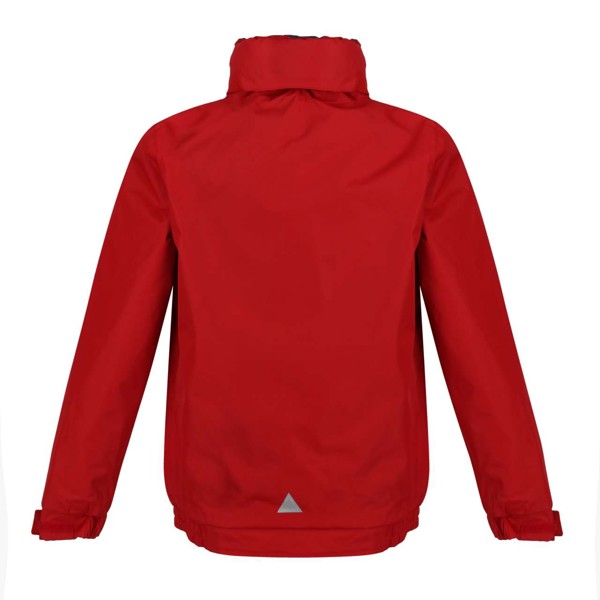 Kids Dover - Fleece Lined Jacket - Classic Red / Navy / 3/4
