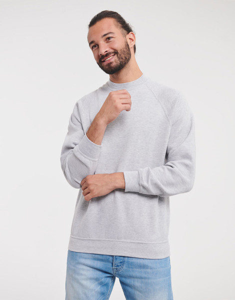 Classic Sweatshirt Raglan - Black / XS