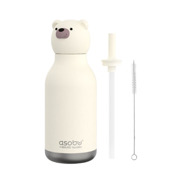 Asobu® Kid's Thermo Bottle Bestie - Teddy Bear