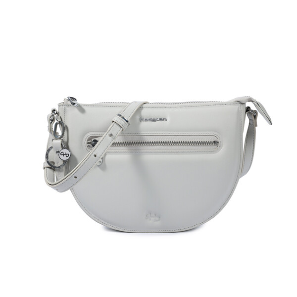 BONBON M + | Geantă Halfmoon Crossbody M + RFID - Hedgren - Vaporous Grey