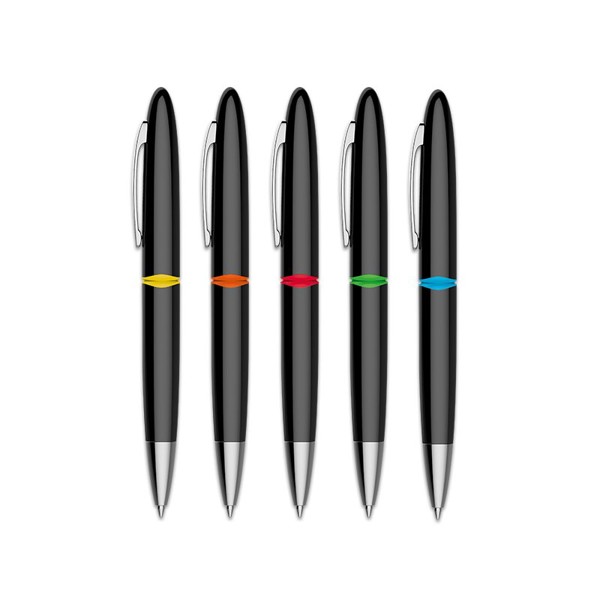 STYLO BILLE METALLIQUE - Jaune