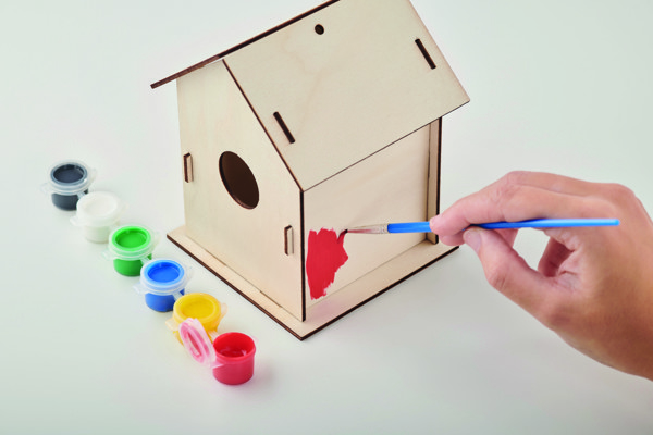 DIY wooden bird house kit Painthouse