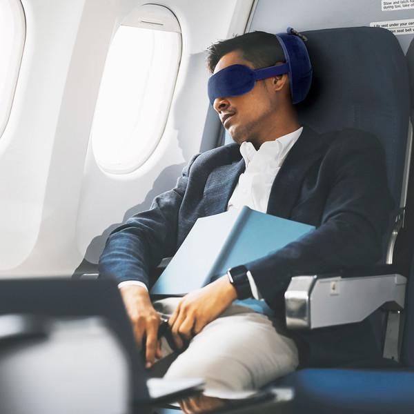Cuscino Maschera Viaggio Pansir - Nero
