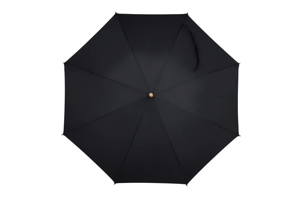 Stick umbrella 23” R-PET auto open - Black