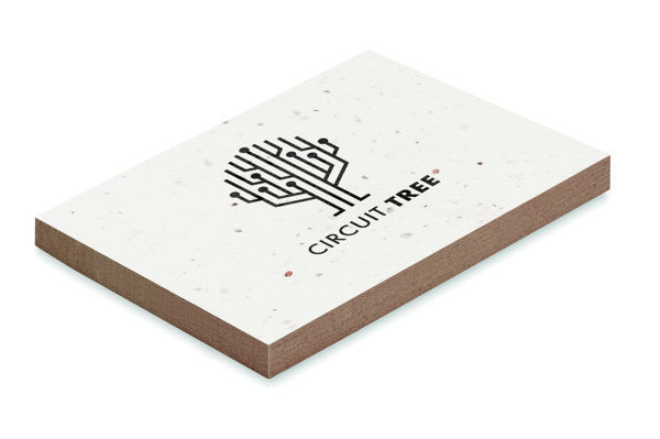 Bloc notes couverture à planter Grow Me